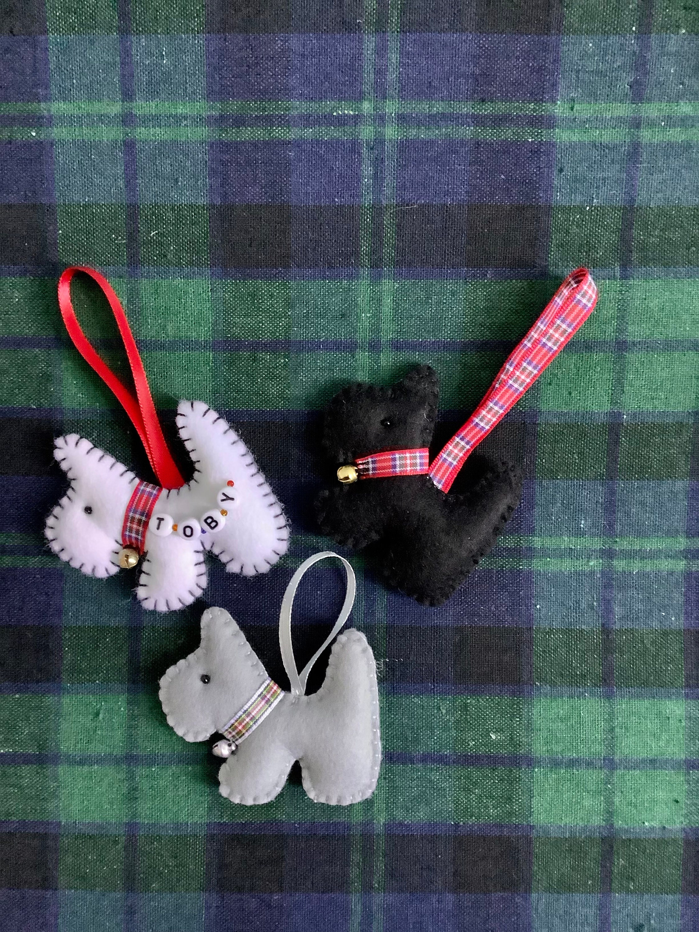 Handmade Personalised Christmas Decorations - Etsy UK