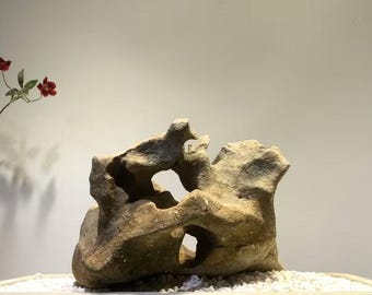 中国 天然石 山石 盆栽水石 太湖石 太湖石 原石 102801 - Etsy 日本