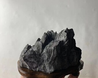中国 天然石 山石 盆栽水石 霊壁石 灵見石 081709 - Etsy 日本