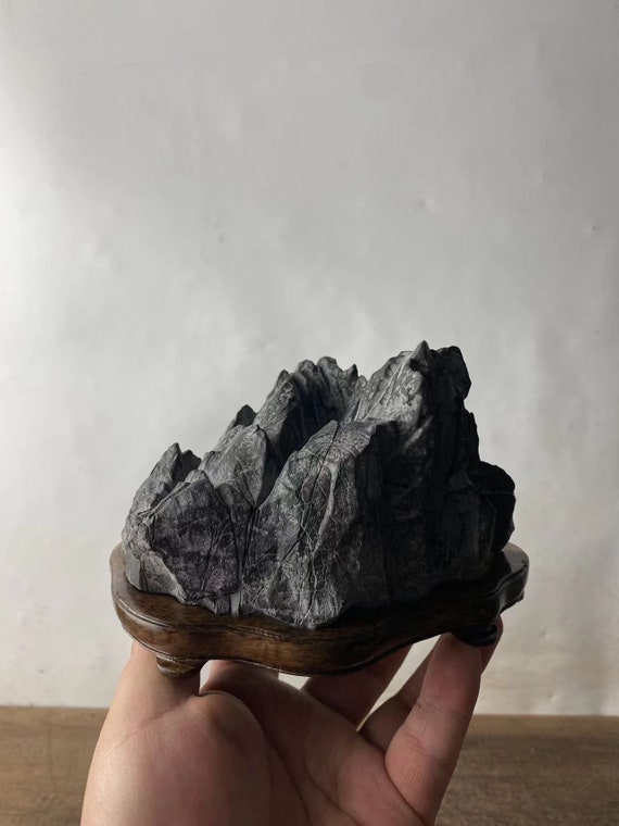 中国 天然石 山石 盆栽水石 霊壁石 灵見石 081709 - Etsy 日本