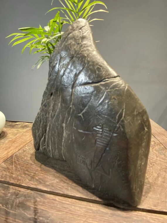 古いコレクション 中国 天然石 山石 盆栽水石 太湖石 太湖石 n091604