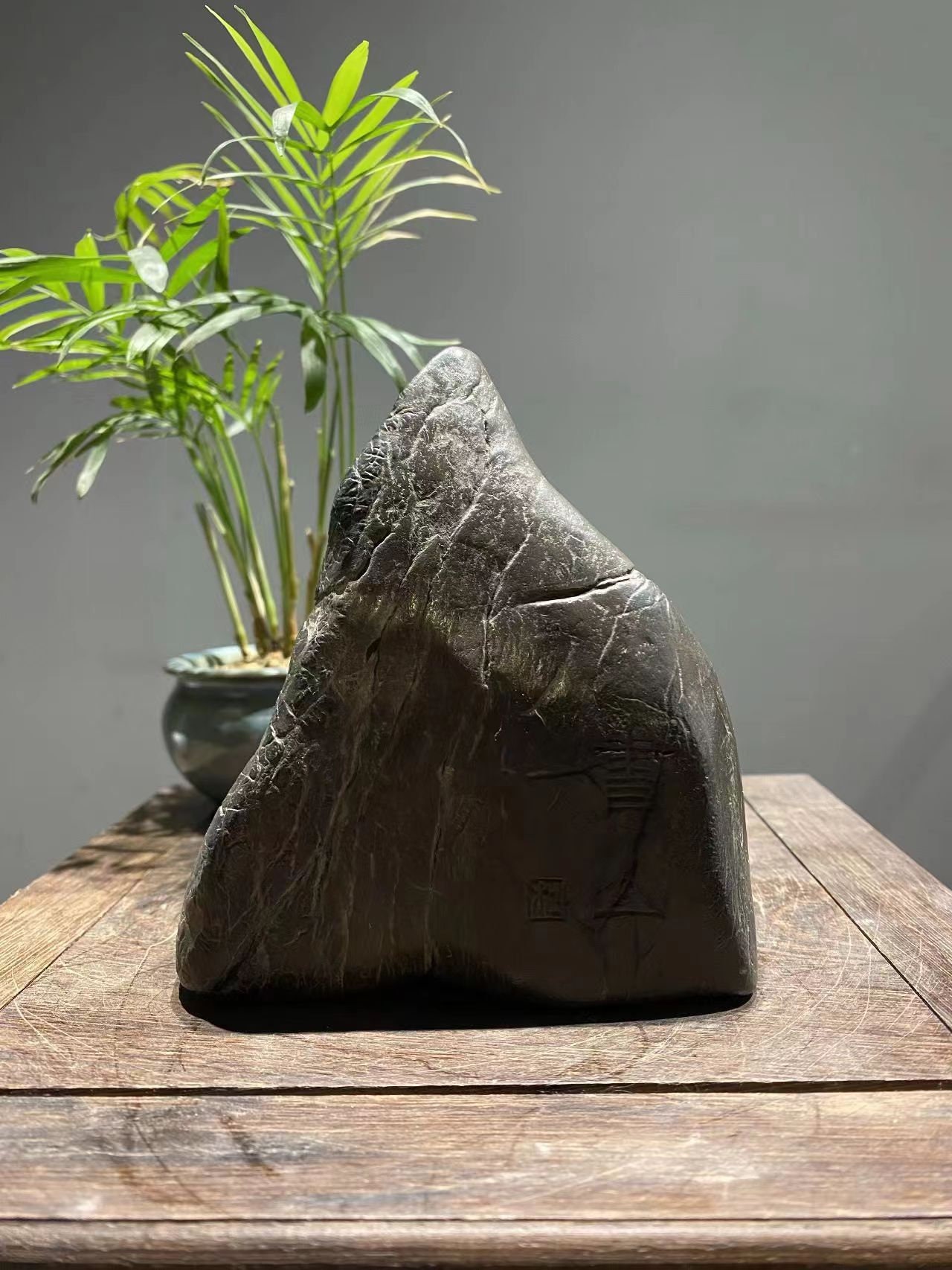 古いコレクション 中国 天然石 山石 盆栽水石 太湖石 太湖石 n091604