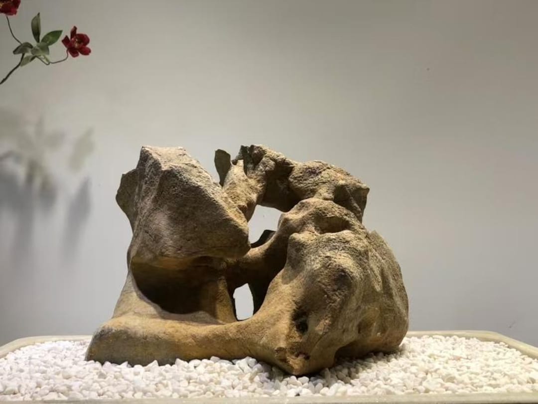 中国 天然石 山石 盆栽水石 太湖石 太湖石 原石 102801 - Etsy 日本