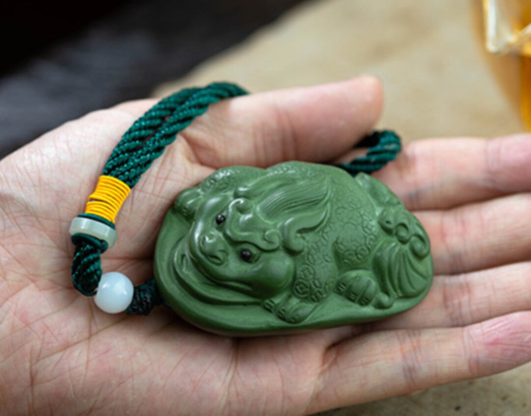 Chinese Yixing Zisha Pottery Tea Petgreen Pixiu Etsy