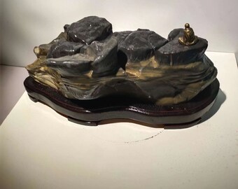 中国天然石 山石 盆栽水石 霊壁石 061808 - Etsy 日本