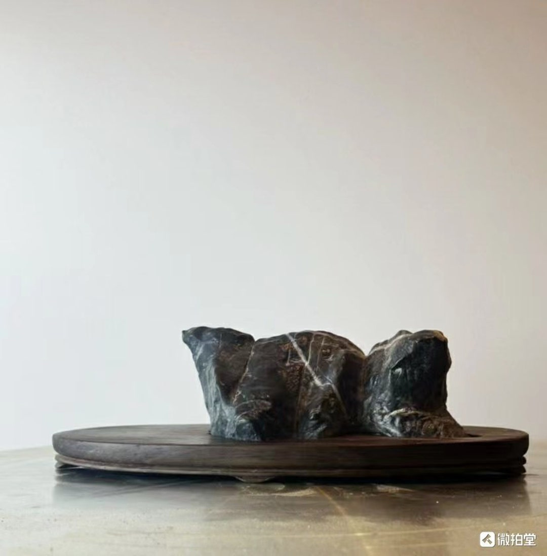 China Natural Stone Mountain Stones Bonsai Suiseki Lingbi Stone