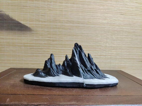China Natural Stone Mountain Stones Bonsai Suiseki Lingbi Stone