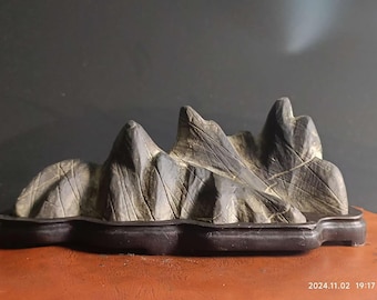 China Natural Stone Mountain Stones Bonsai Suiseki Youlan Orchid
