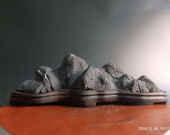 China Natural Stone Mountain Stones Bonsai Suiseki Youlan Orchid