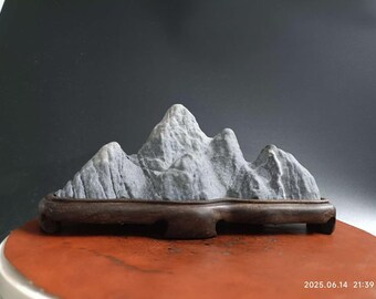 China Natural Stone Mountain Stones Bonsai Suiseki Youlan Orchid