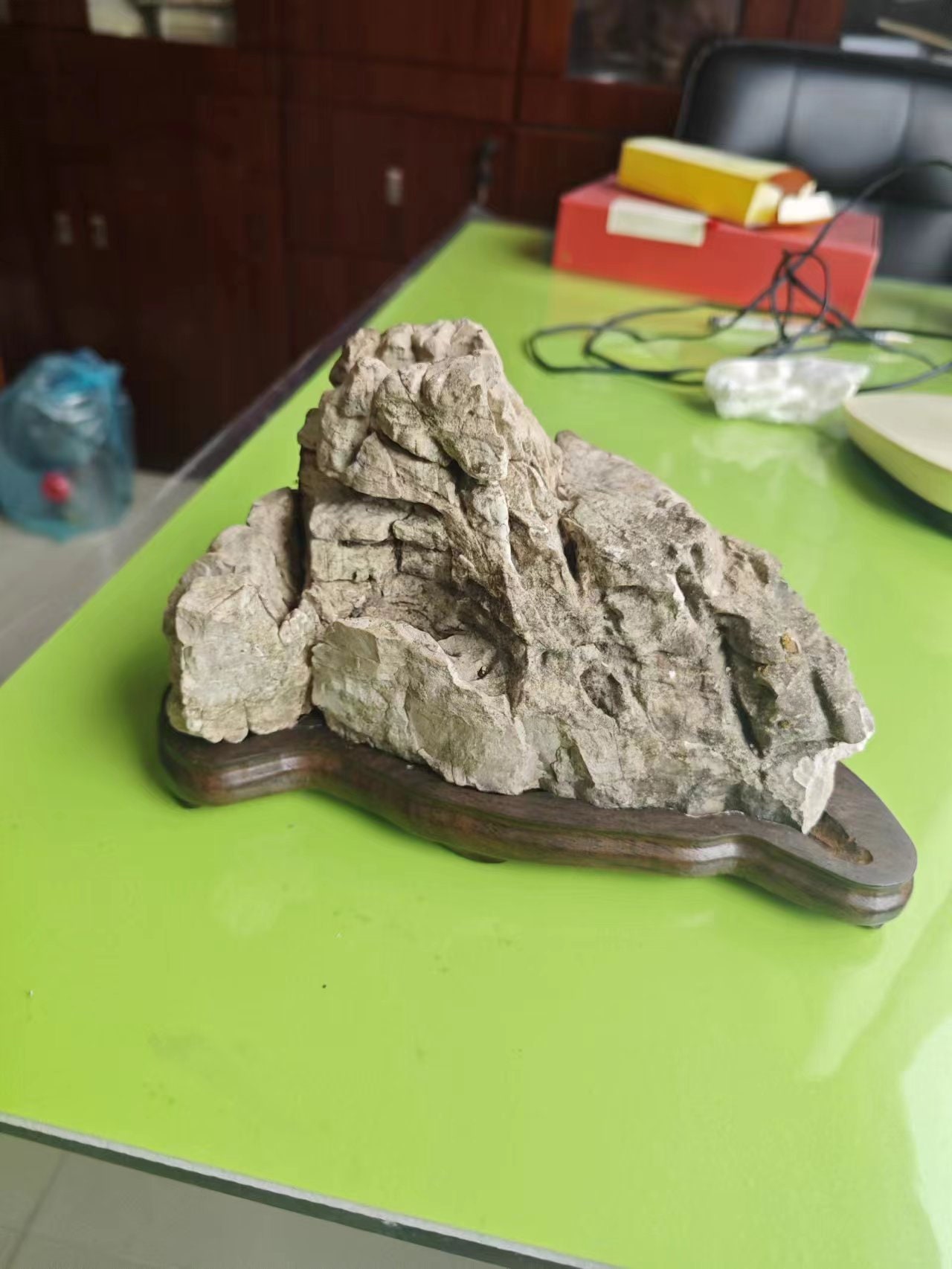 中国 天然石 山石 盆栽 水石 英石 092701 - Etsy 日本