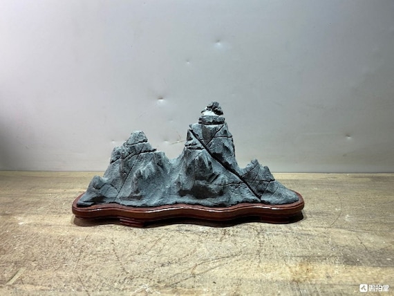 China Natural Stone Mountain Stones Bonsai Suiseki Youlan Orchid