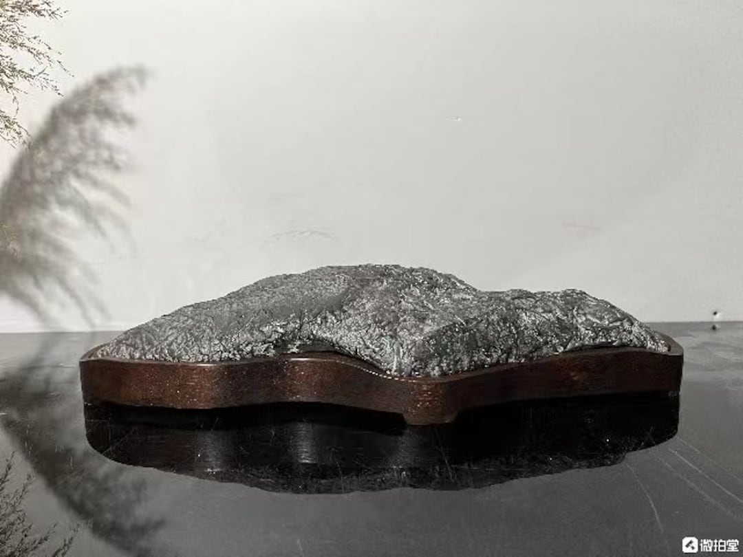China Natural Stone Mountain Stones Bonsai Suiseki Lingbi Stone 灵
