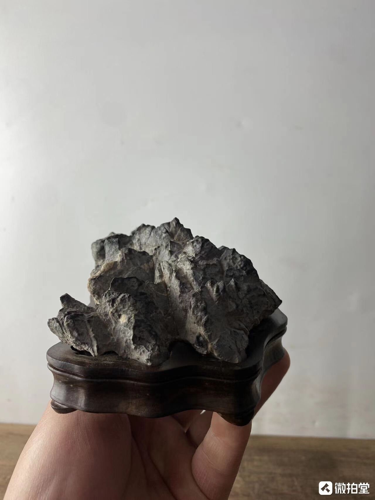 China Natural Stone Mountain Stones Bonsai Suiseki Lingbi Stone