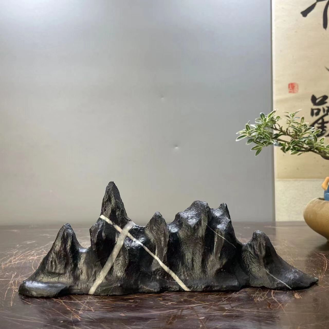 中国 天然石 山石 盆栽水石 ヨウラン蘭石 幽兰石 092001 - Etsy 日本