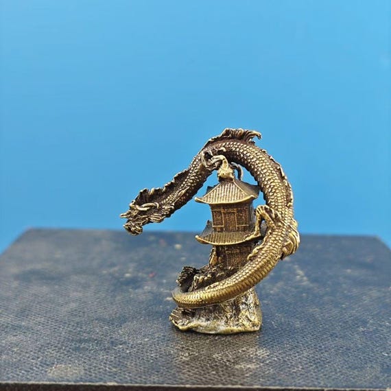 Copper Bonsai Suiseki Micro Landscape Decoration：dragon 061302 - Etsy