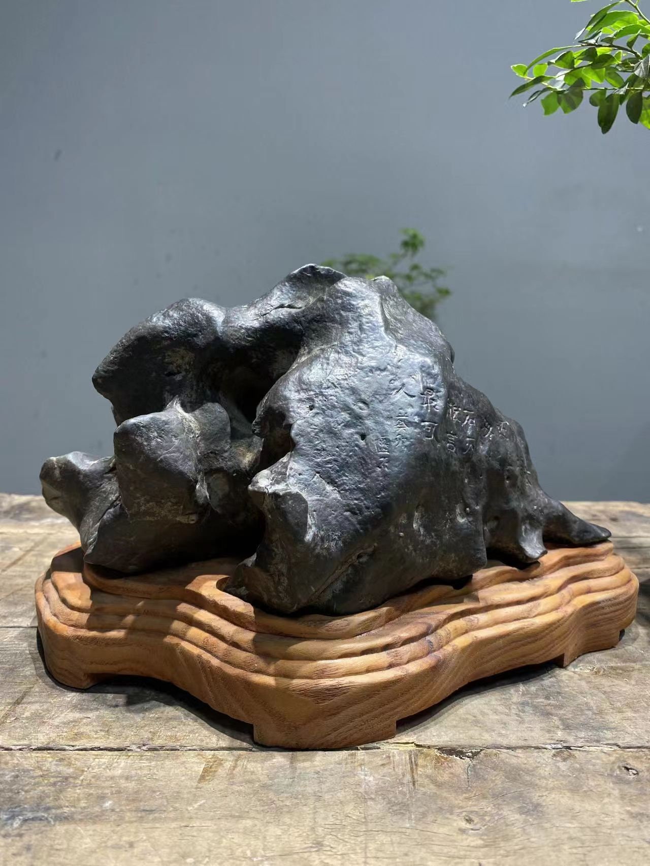 Old Collection China Natural Stone Mountain Stones Bonsai Suiseki