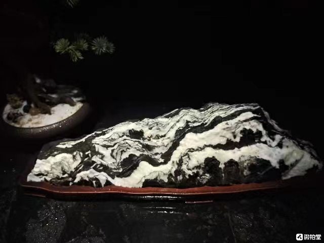 China Natural Stone Mountain Stones Bonsai Suiseki Xuan Stone 宣石