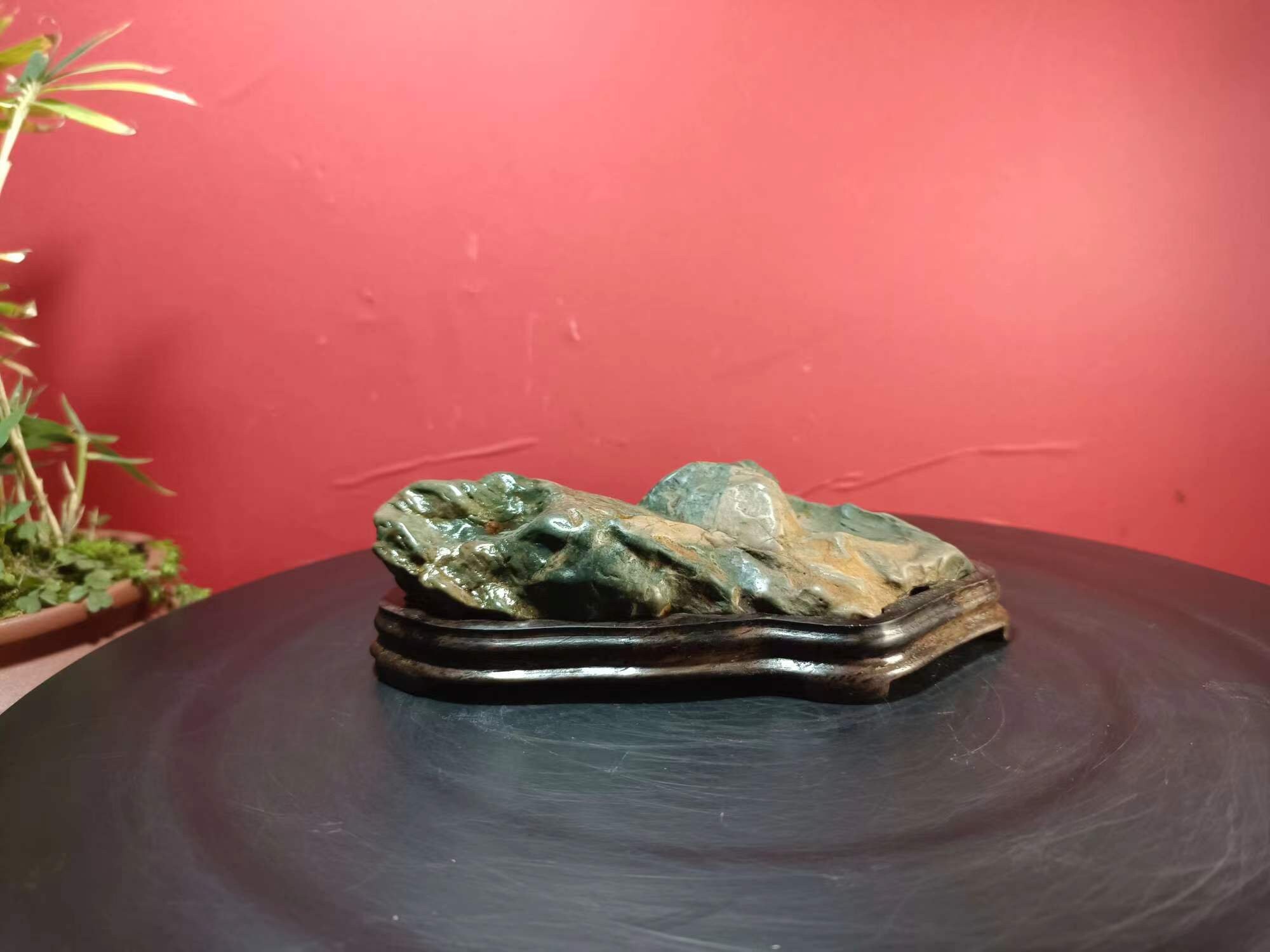 China Natural stone Mountain stones Bonsai Suiseki nine dragons wall stone 九龙壁石 120703