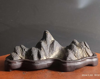 China Natural Stone Mountain Stones Bonsai Suiseki Youlan Orchid