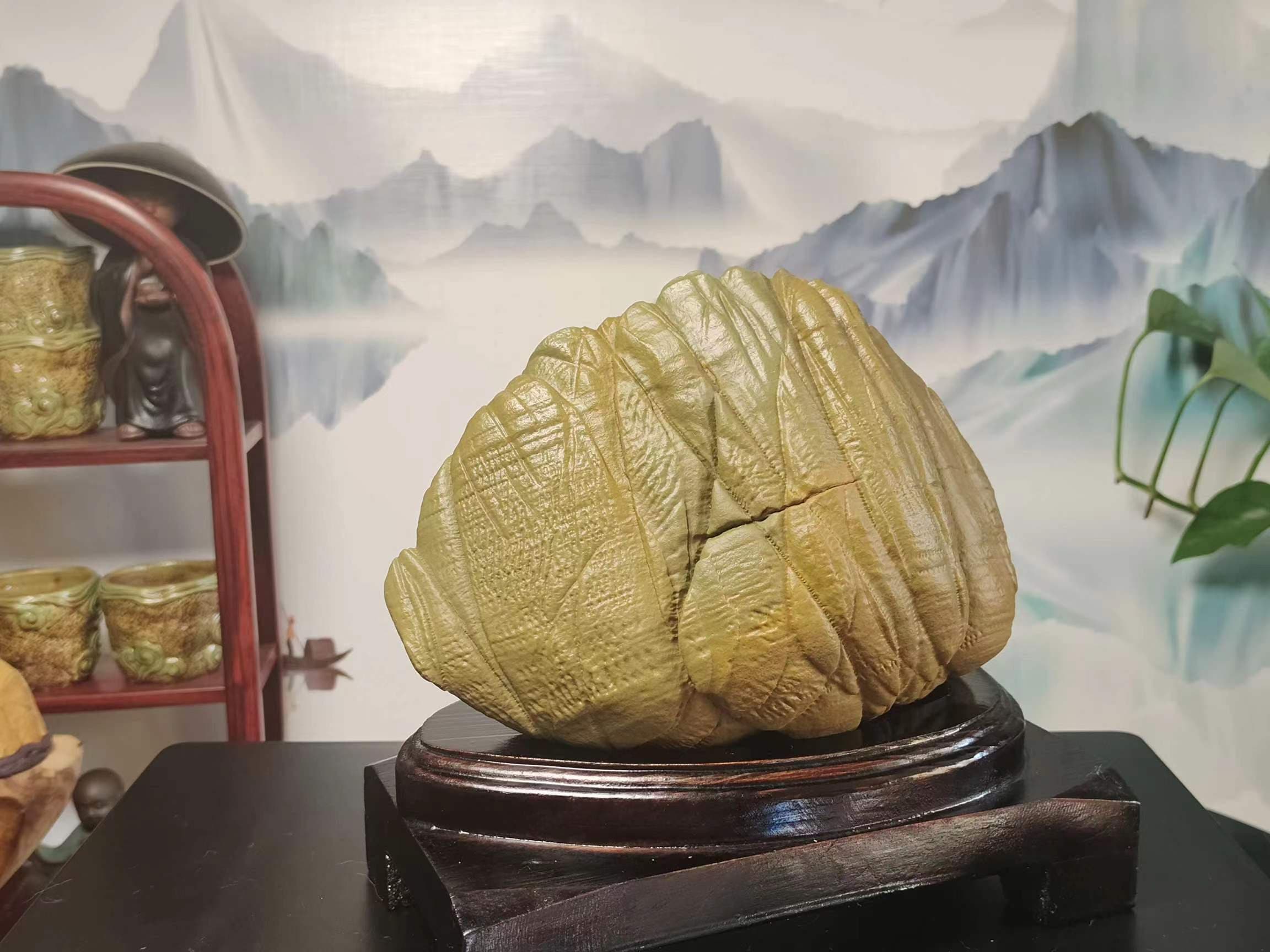China Natural Stone Mountain Stones Bonsai Suiseki Songhua Stone