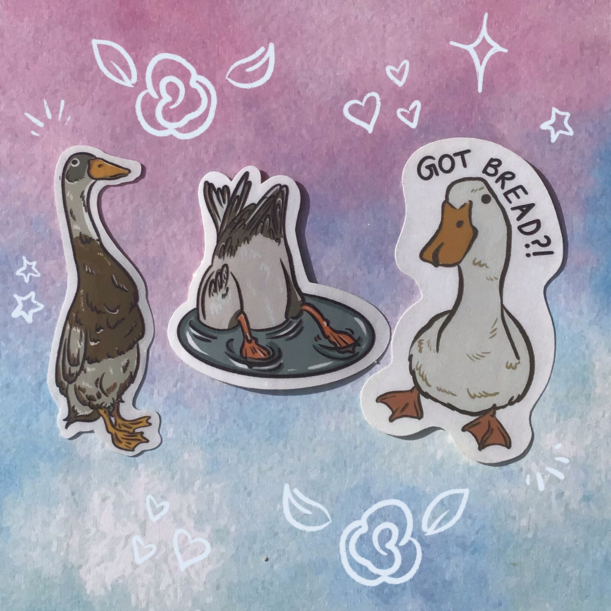 Duck Sticker Pack - Etsy