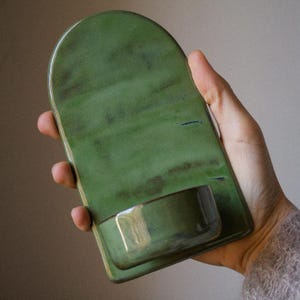 壁掛けキャンドルホルダー SOLACE | セラミック、ギフト、燭台、禅、吊り下げ、瞑想、居心地の良い、装飾、プレゼント、インテリア、女性用、寝室、リビングルーム |