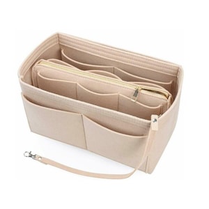 Louis Vuitton LV Speedy 30 Customizable Organizer Tote Felt Purse Insert Cosmetic Makeup Diaper Hand Bag Belongings Pocket