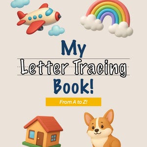 Letter Tracing Book for Kids