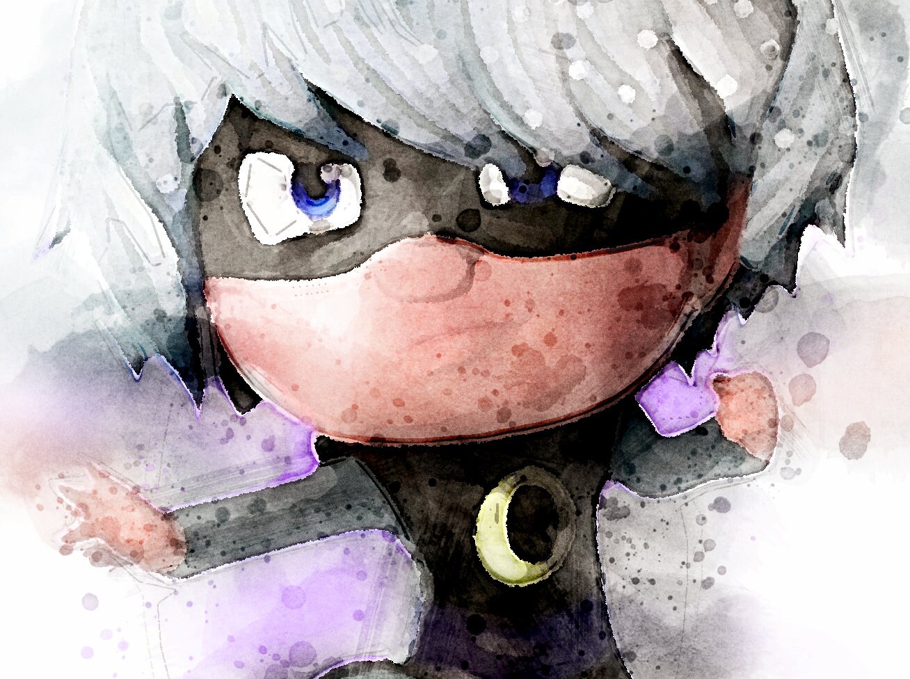 6er Set PJ Masken Prints Aquarell Wandkunst Poster Mädchen | Etsy