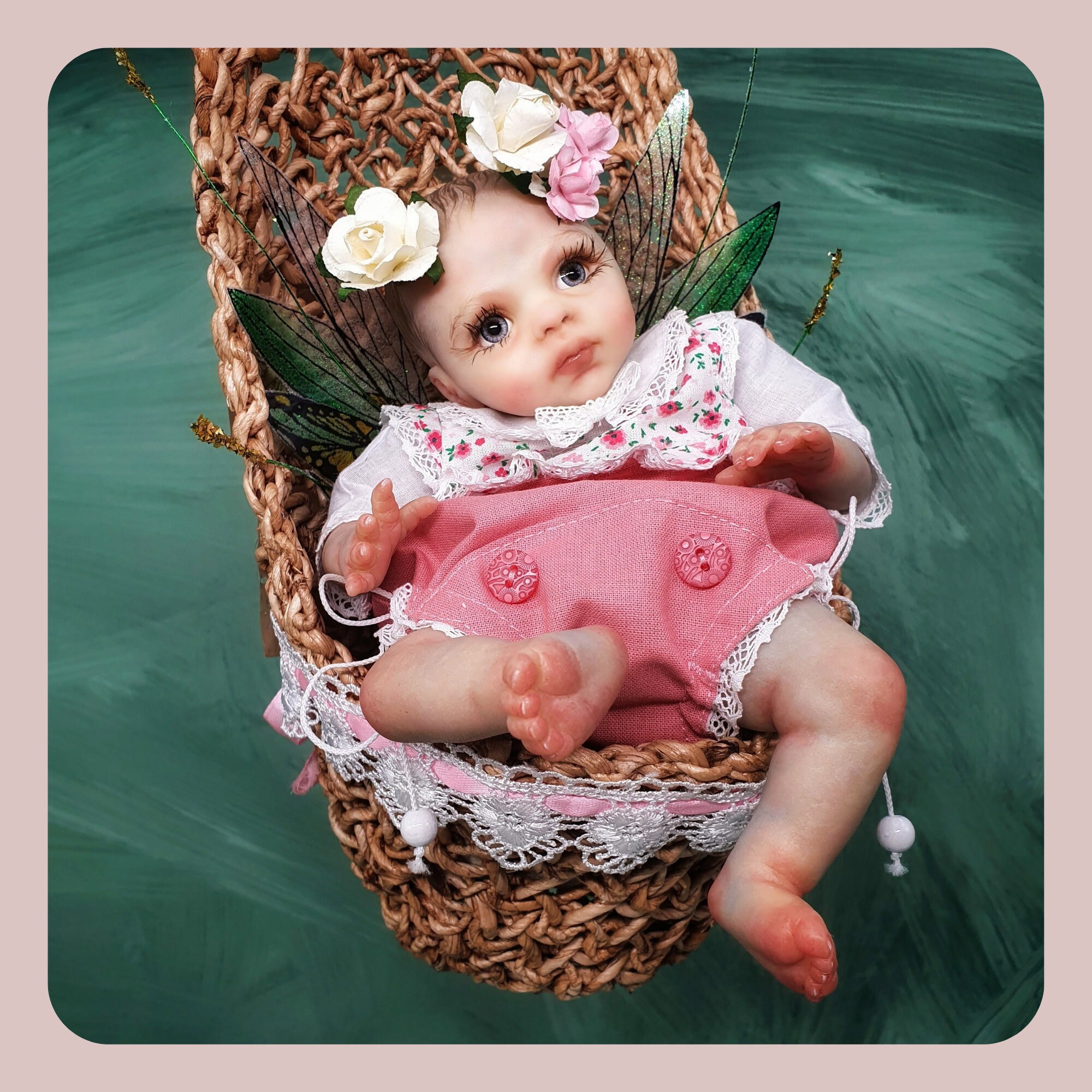 Mini reborn Mini silicone baby doll Reborn sale Reborn | Etsy