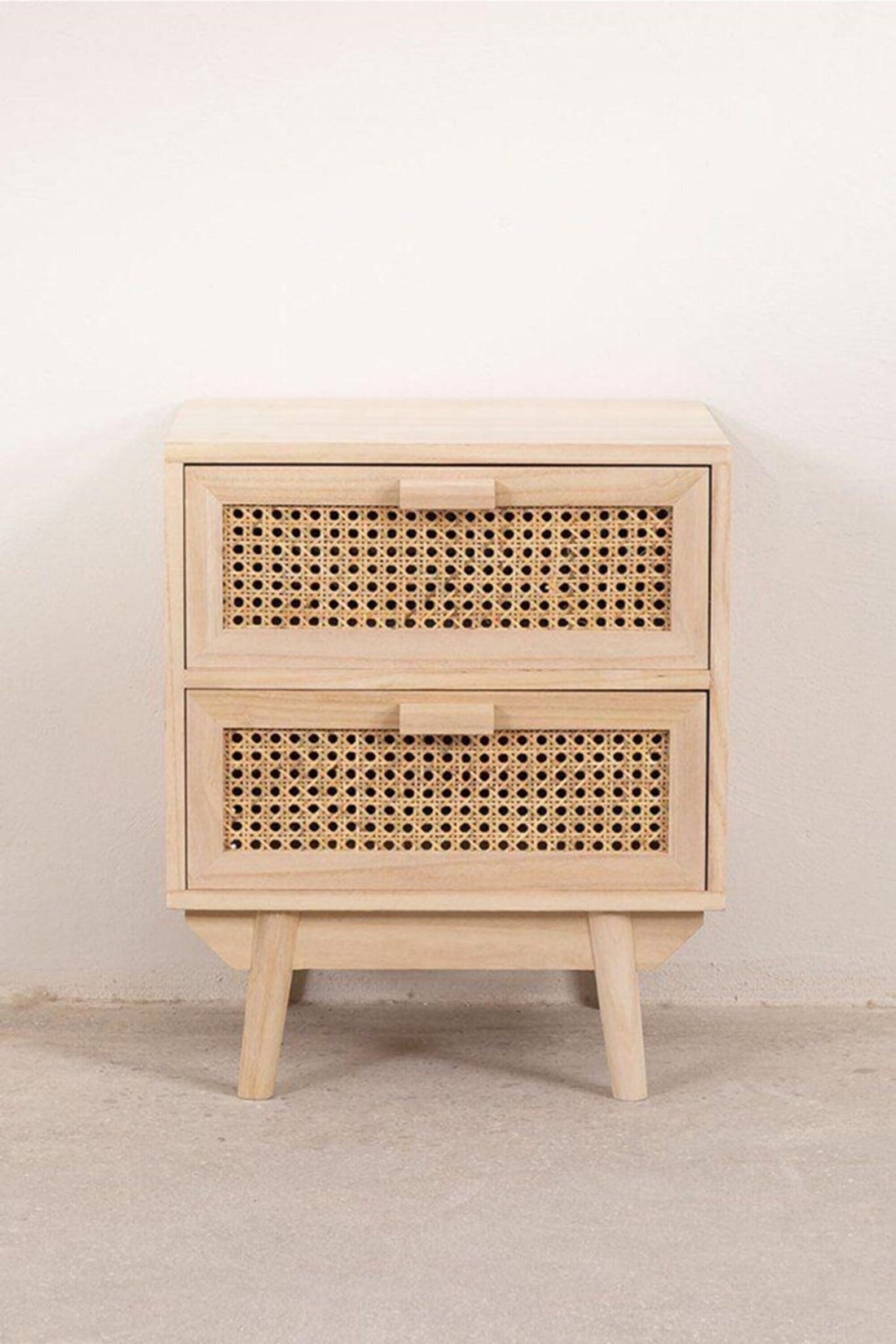 Nightstand Nightstand With Drawer Nightstand Vintage Etsy