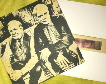 Jack and Victor 15x15 greeting card and envelope blank inside