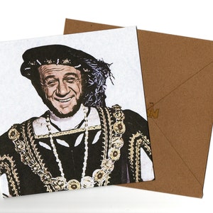 Tarjeta de felicitación Sid James 15x15cm con sobre