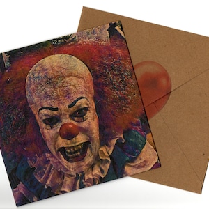 Cartão e envelope em branco 15x15 Tim Curry