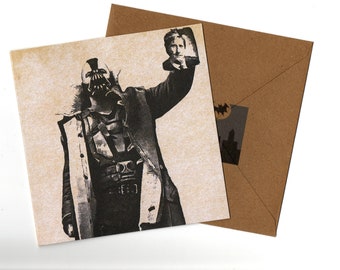 Tom Hardy 15x15 handmade greeting card blank inside