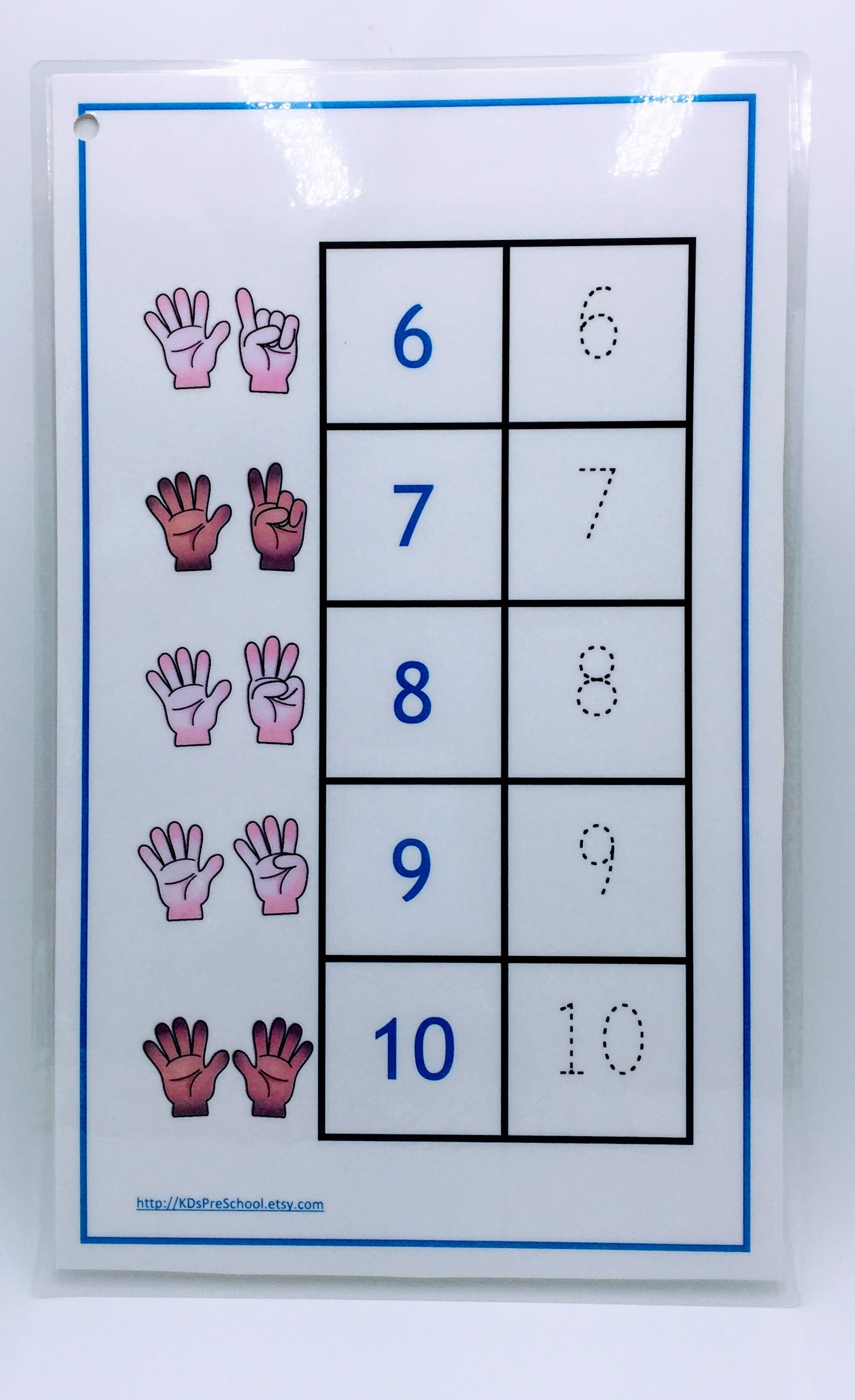 Counting & Writing PreSchool/Homeschool Worksheets | Etsy