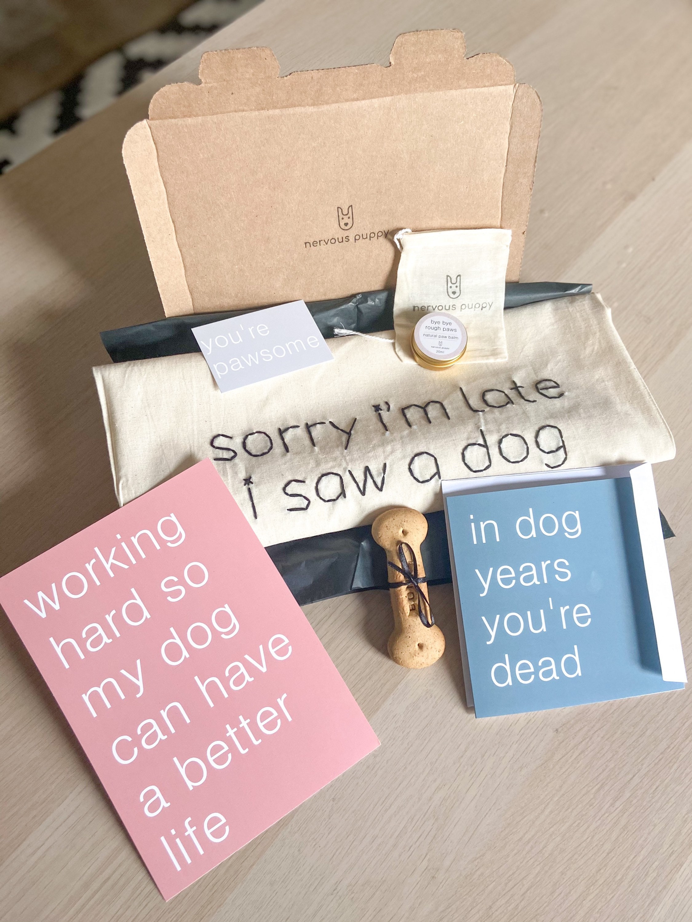 Dog lover gift box Dog lover gift Dog lover birthday gift Etsy