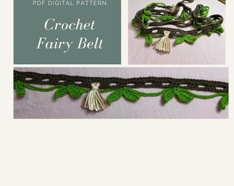 Crochet Fairy Belt Pattern! (PDF)