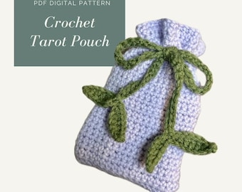 Crochet Tarot Pouch Pattern! (PDF)