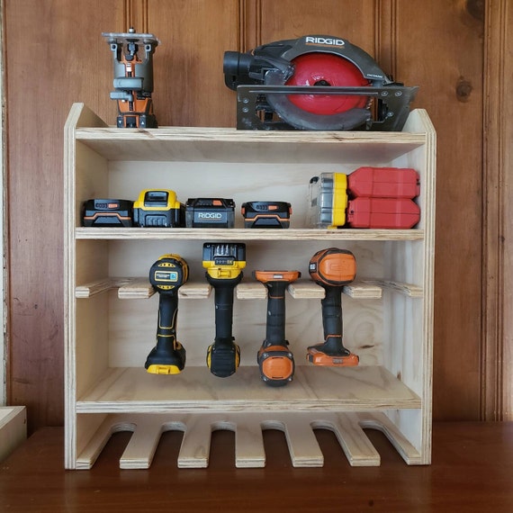 Drill Organizer Hand Power Tool Organizer Storage for Cordless