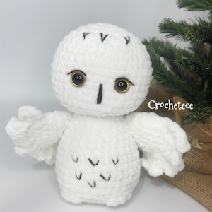 Patrón búho en crochet inglés pdf