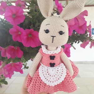 Bunny Crochet pattern Nancy pattern pdf / rabbit pattern / English / bunny pattern /Brazilian Portuguese,French, Spanish zdjęcie 7