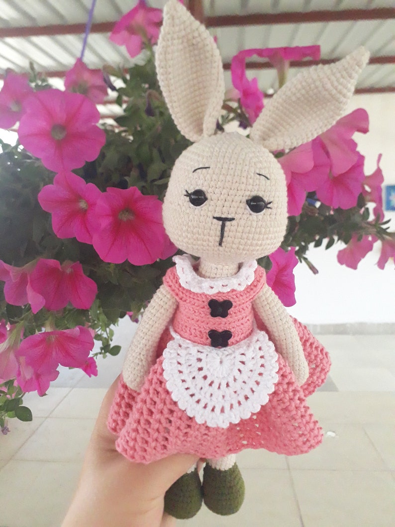 Bunny Crochet pattern Nancy pattern pdf / rabbit pattern / English / bunny pattern /Brazilian Portuguese,French, Spanish image 7