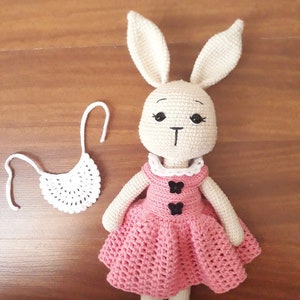 Bunny Crochet pattern Nancy pattern pdf / rabbit pattern / English / bunny pattern /Brazilian Portuguese,French, Spanish zdjęcie 8