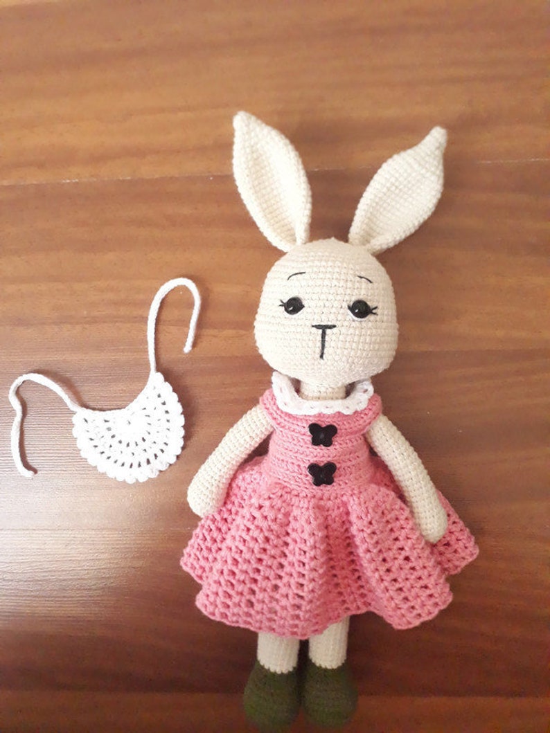 Bunny Crochet pattern Nancy pattern pdf / rabbit pattern / English / bunny pattern /Brazilian Portuguese,French, Spanish image 8