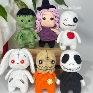 Crochet Pattern doll amigurumi doll Pattern bundle 6in1 English pdf pattern