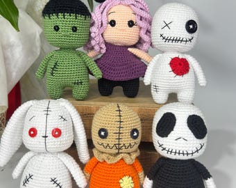 Crochet Pattern doll amigurumi doll Pattern bundle 6in1 English pdf pattern