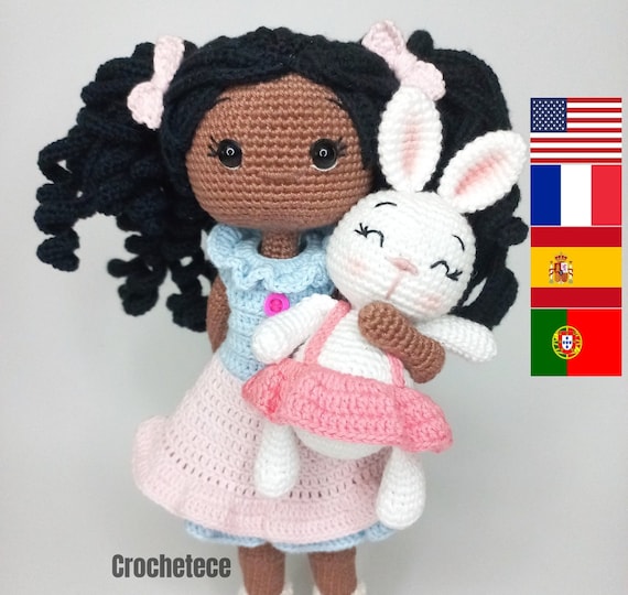 Easy crochet dress for dolls (portuguese/spanish) 