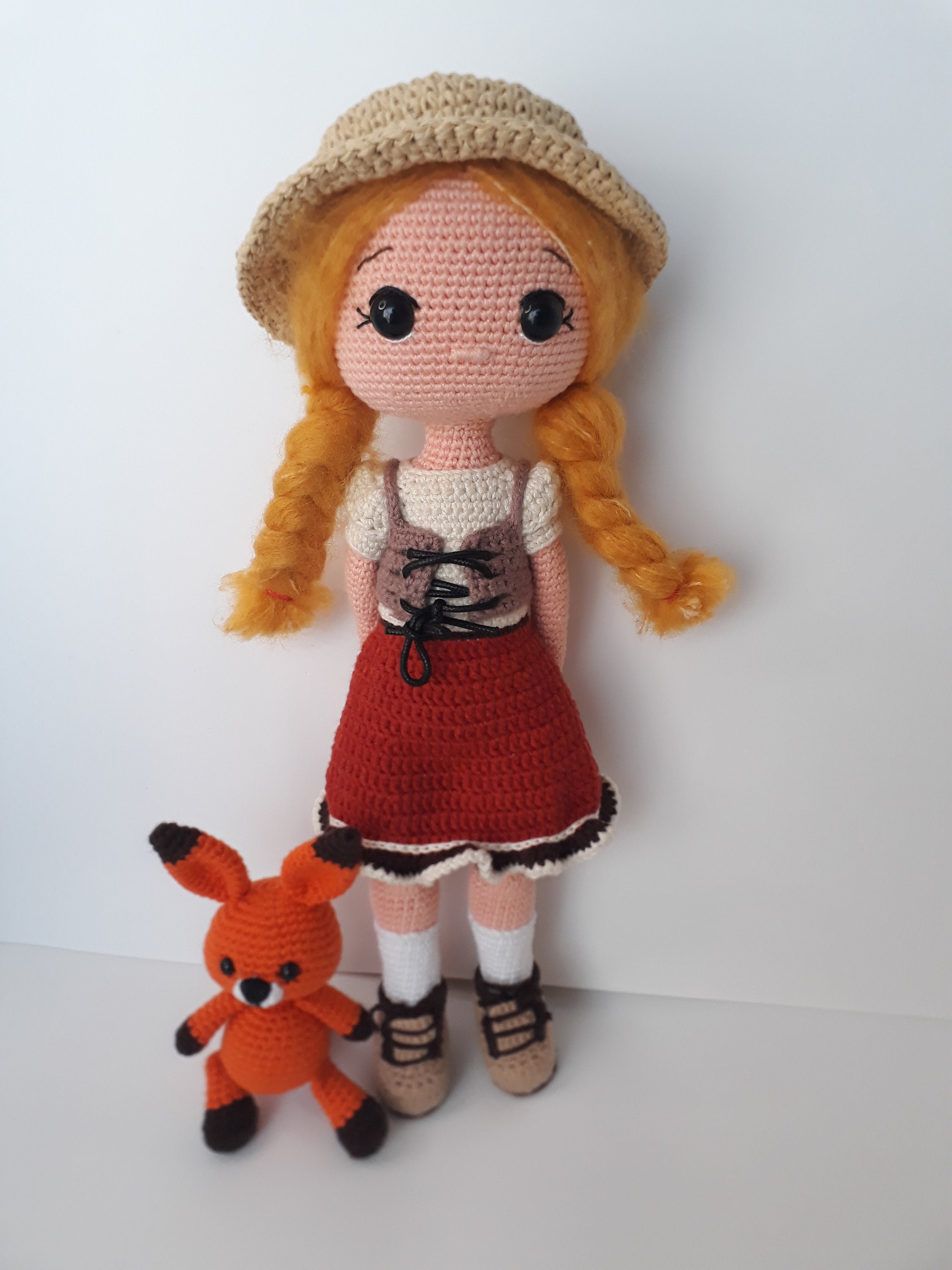 AMARYLS Crochet Doll Pattern / Amigurumi Doll Pattern / ENGLISH / FRANCE 